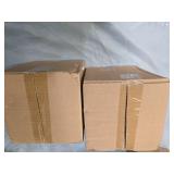 Lot of two Glass Storage Jars (New)