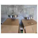 Lot of two Glass Storage Jars (New)