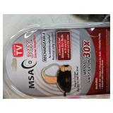 A lot containing a mini drone, an MSA 30X and a Power Panel Personal Edition Software