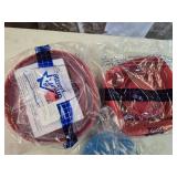 A lot of 2 pop corn poppers and one shower foot cleaner