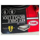 Bell Key Cable Bicycle Lock ( New)