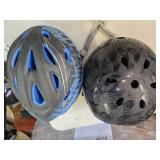 Two Helmets( One adult and one for a kid): USED
