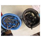 Two Helmets( One adult and one for a kid): USED