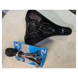 Bike seat and a horn (New)