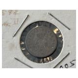 1892 Norway Silver 10 Ore