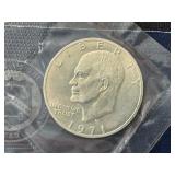 1971-S Eisenhower Silver Dollar Uncirculated