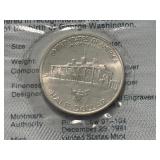 1982-D Washington Silver Half Dollar