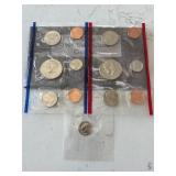 1996 P & D Mint Sets and 1996-W Roosevelt Dime