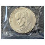1973-S Eisenhower Silver Dollar