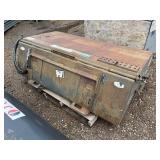 Bobcat Skid Steer Power Broom Needs Work or For Parts