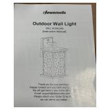 Outdoor Wall Light Quantity of 2