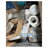 Pallet/Crate of Construction Materials Bolts Plates and More