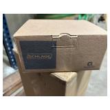 Schlage Matte Black Hall & Closet Locking Door Handles Quantity of 6