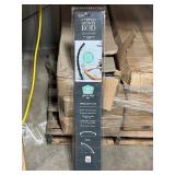 Bath Bliss Curved Shower Rod Quantity of 4