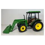 1/16th John Deere 5420 Tractor with Loader Die Cast Metal and Plastic