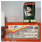 Vintage Coca-Cola Kids Soda Fountain Dispenser, Coca-Cola Bear Ornament and Super Joe Adventure Team Case