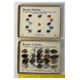 Vintage Canadian Rockcraft  - Souvenir of Canada Minerals and Baroque Collection Polished Semi-Precious Stones