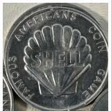 Thirteen Shell Game Coins (LOT1)