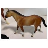 LOT of Five Horse Figurines - Four Breyer and One China