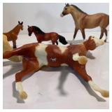 LOT of Five Horse Figurines - Four Breyer and One China