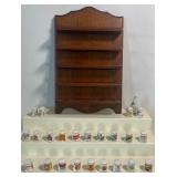 Twenty-Two Piece LOT Vintage Thimbles and Display Case