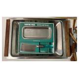 Frontier Forge Cheese and Butter Set and Oneida Stainless Roll Tray