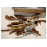 Frontier Forge Cheese and Butter Set and Oneida Stainless Roll Tray