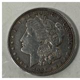 1921 Silver Morgan Dollar in Circulated Condition
