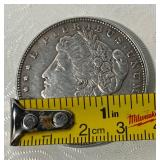 1921 Silver Morgan Dollar in Circulated Condition