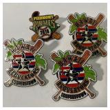 Cooperstown Pin Back Buttons Baseball Lot of 7