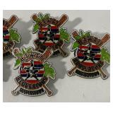 Cooperstown Pin Back Buttons Baseball Lot of 7