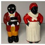 Aunt Jemima and Uncle Ben Cast Iron Banks