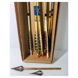 Nine Vintage Arrows