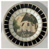 Enoch Wedgewood Turnstall Blue Willow Schwepps Advertising Tip Tray