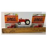 1989 Ertl 1/43 Scale Allis Chalmers Tractor and 1/64 Scale Allis Chalmers (2)