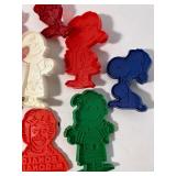 Vintage Walt Disney, Porky Pig, Charlie Brown, Ronald McDonald Cookie Cutters