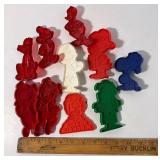 Vintage Walt Disney, Porky Pig, Charlie Brown, Ronald McDonald Cookie Cutters