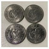 Eisenhower Dollar Coin Lot of 4