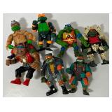 1993 Teenage Mutant Ninja Turtle Action Figures Lot of 7