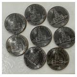 1776-1976 Kennedy Half Dollars Lot of 8