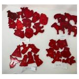 LOMA/HRM Vintage Cookie Cutters- Nativity, Storybook, Circus, Christmas