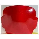 Lot of 3 Vintage Pyrex Red Orange Yellow