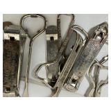 Vintage Beer Lamp Pieces German Beer and lot of Bottle Openers