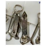 Vintage Beer Lamp Pieces German Beer and lot of Bottle Openers