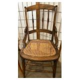 Lot of 3 Vintage Wood Chairs Petite
