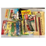 LARGE lot Vintage Color Books, Comics, Trivia, Games