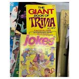 LARGE lot Vintage Color Books, Comics, Trivia, Games