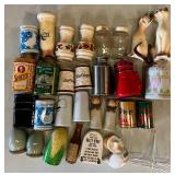 Vintage Salt and Pepper Shaker Lot