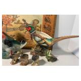 Royal Copley Duck Mallard Planters and Duck S&P shakers Pheasant Planter