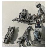 Lot of 12 Pewter Miniatures
